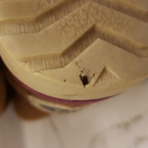 Dr. Scholls Kids Shoes Brown Booties Burgandy Laces Toddlers Size 7 - Picture 7 of 10